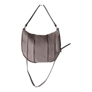 Michael Kors Hobo Bag Brooklyn Grommet Large Leather Studded Women Tassles Y2k